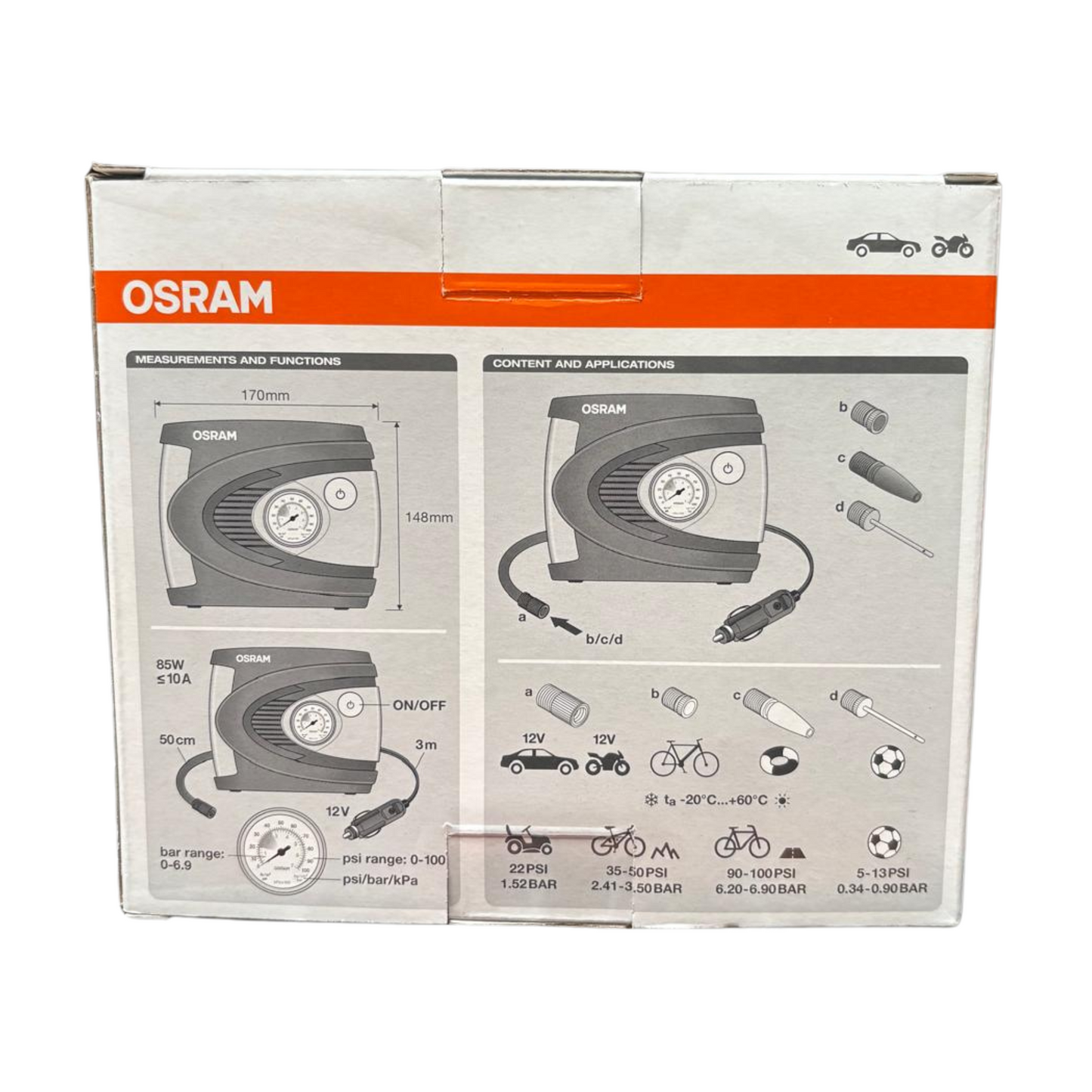 Compresor Analog Compacta Oti610 Osram