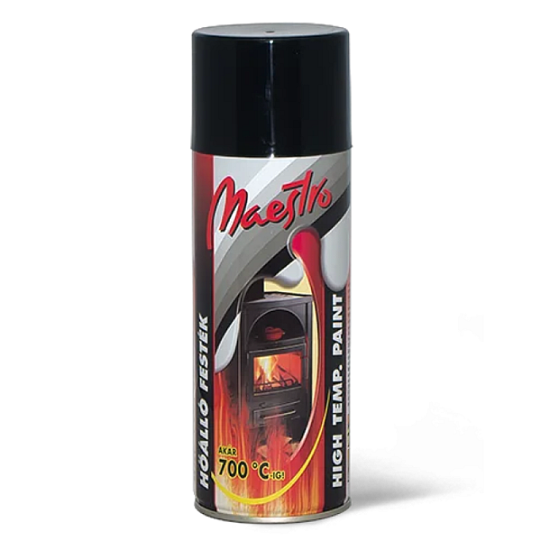 Vopsea neagra termorezistenta 400Ml Maestro