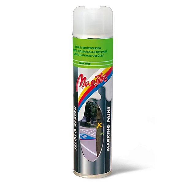 Vopsea semnalizare Verde neon 600Ml Maestro