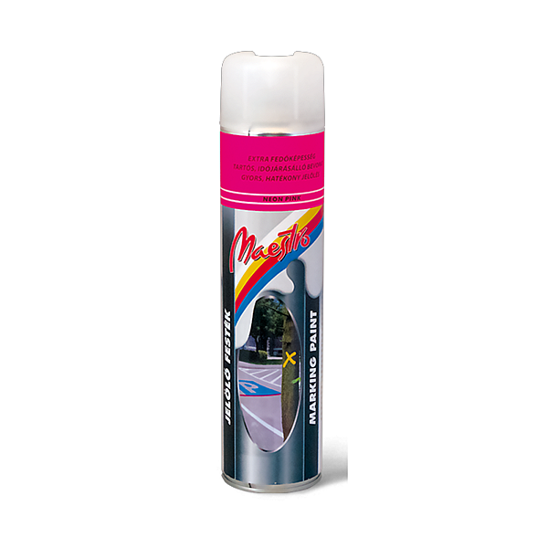 Vopsea semnalizare Roz neon 600Ml Maestro