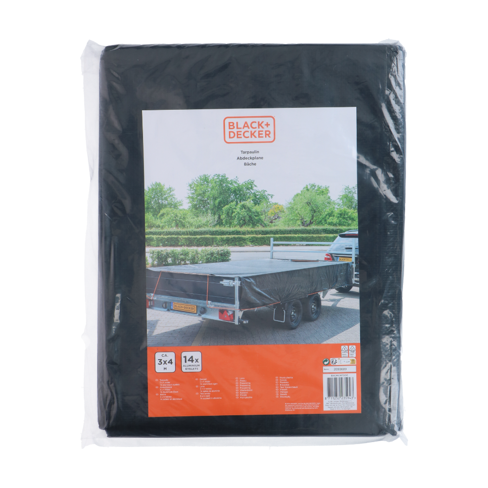 Black&Decker Prelata pt Remorca 3X4M