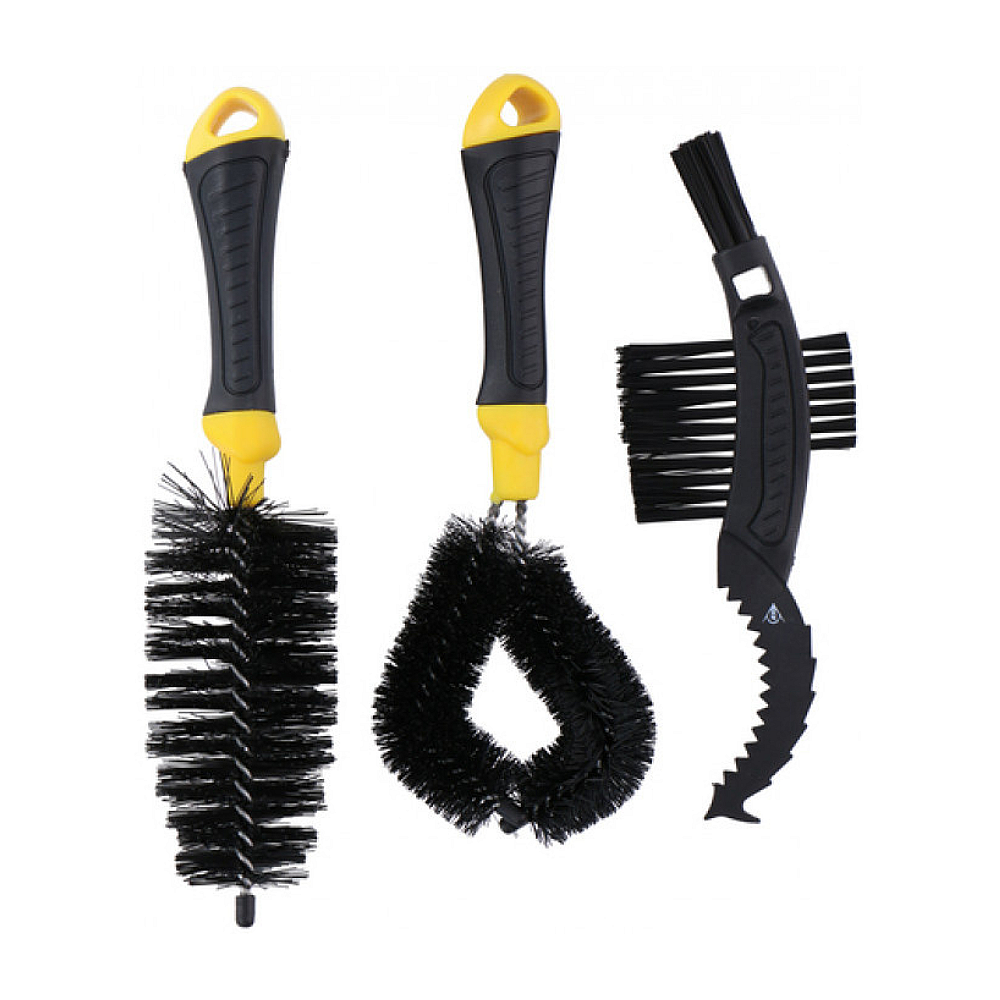 Set perii pt curatare bicicleta 3Buc Dunlop