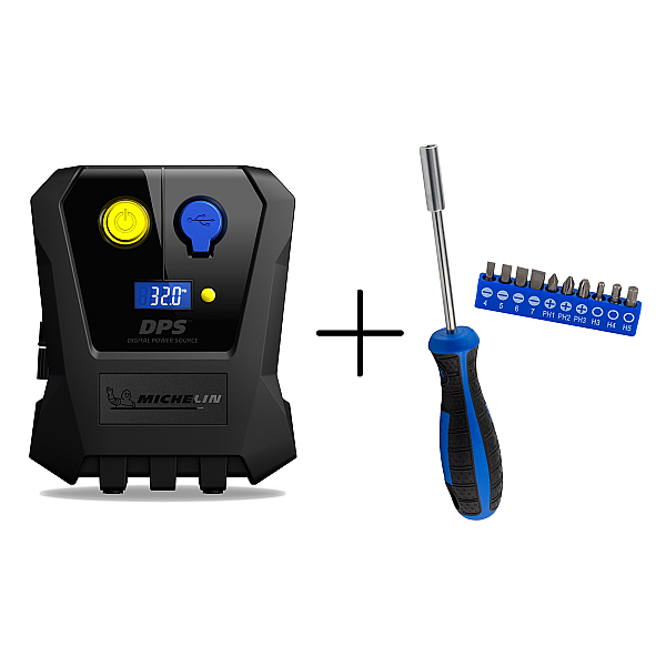 Pachet Promo Compresor Mini+Surubelnita Michelin