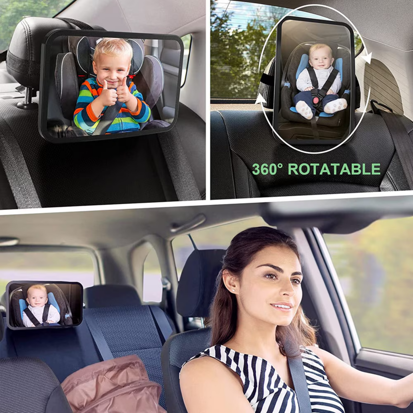 Oglinda auto supraveghere copii 29x19Cm Carmax