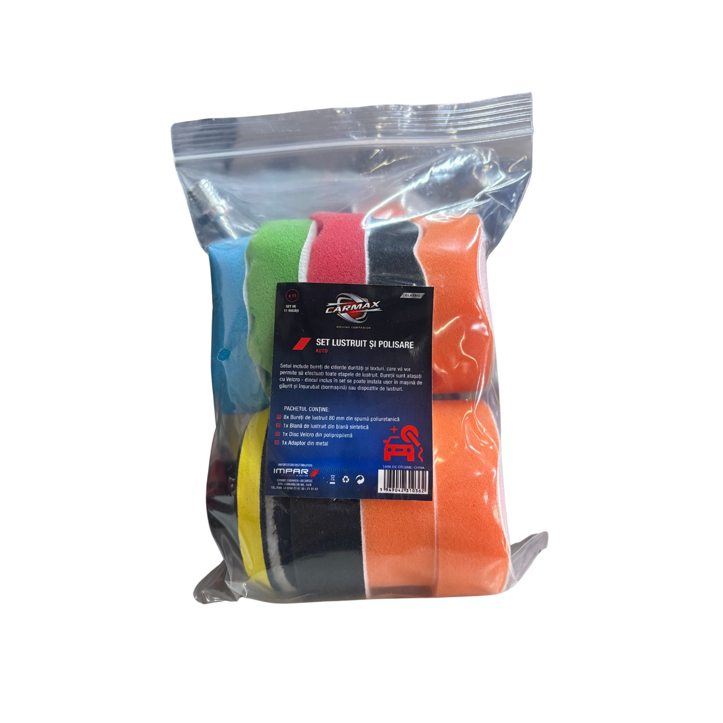 Set lustruit si polisare auto 11 buc Carmax