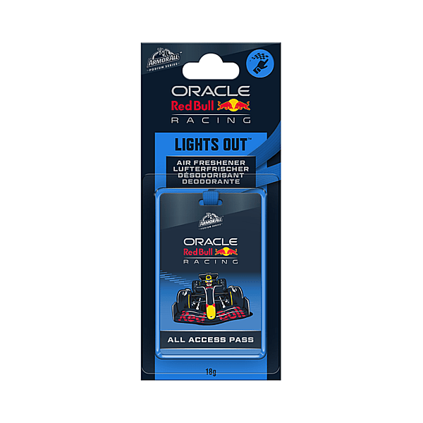 Odorizant Lights Out tip card Red Bull-Armor All