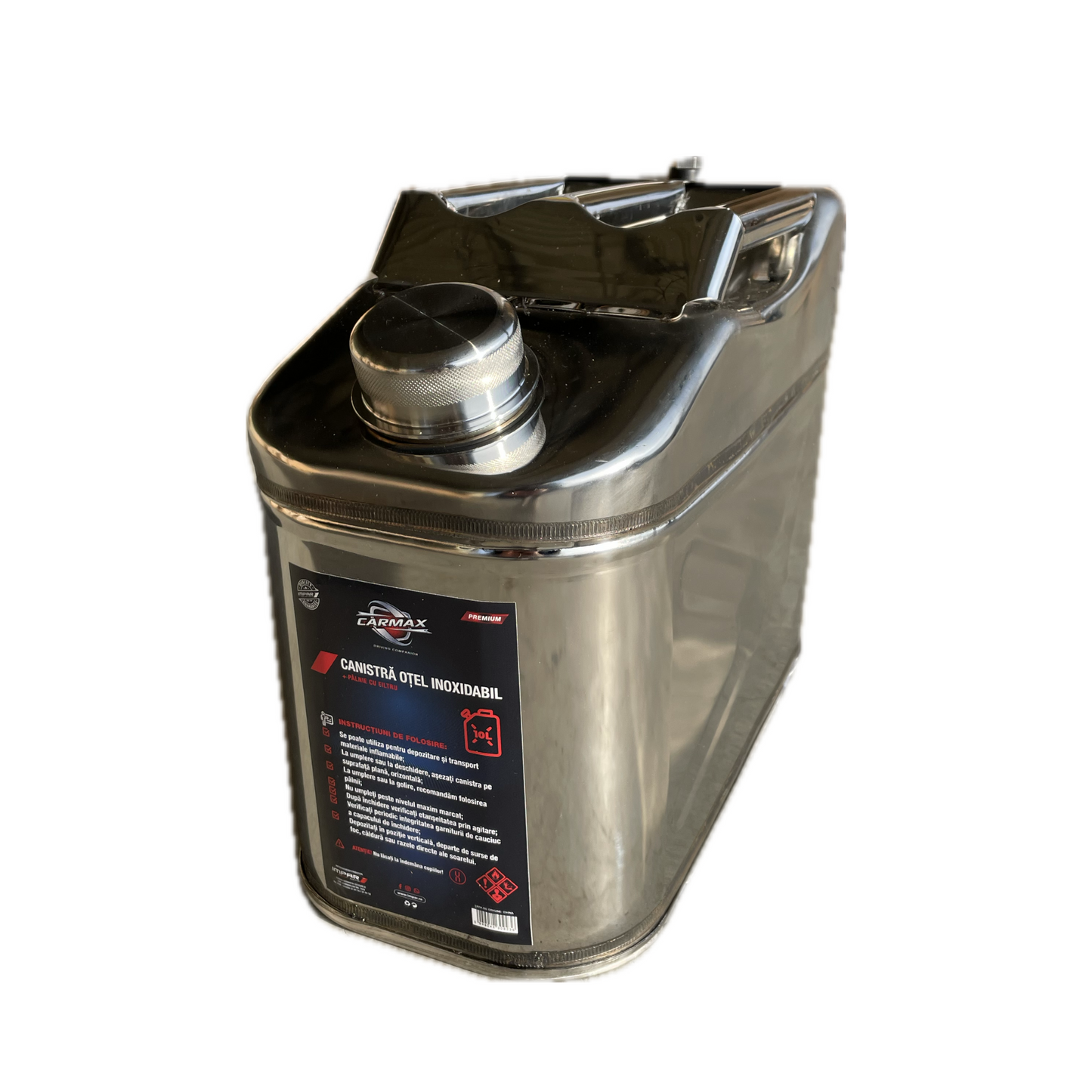 Canistra Otel Inoxidabil 10L