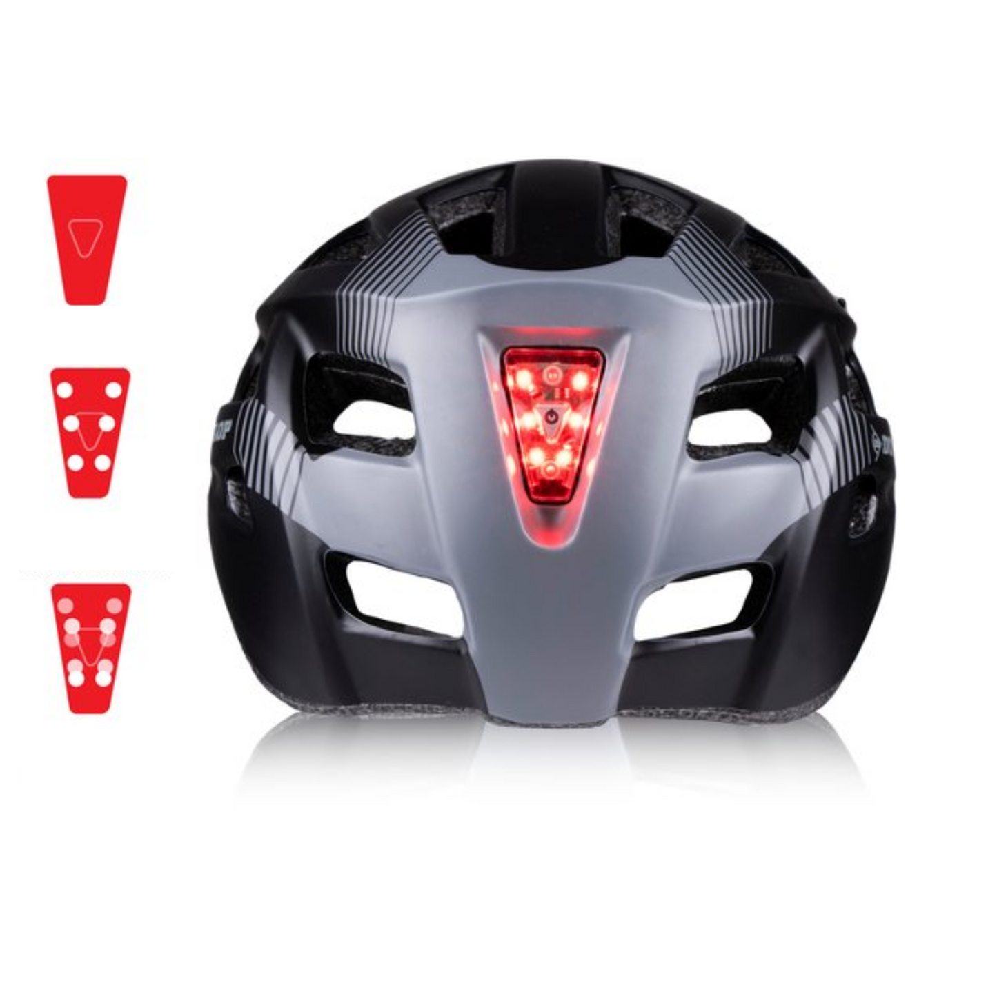 Casca Bicicleta M 55-58cm cu Led Dunlop