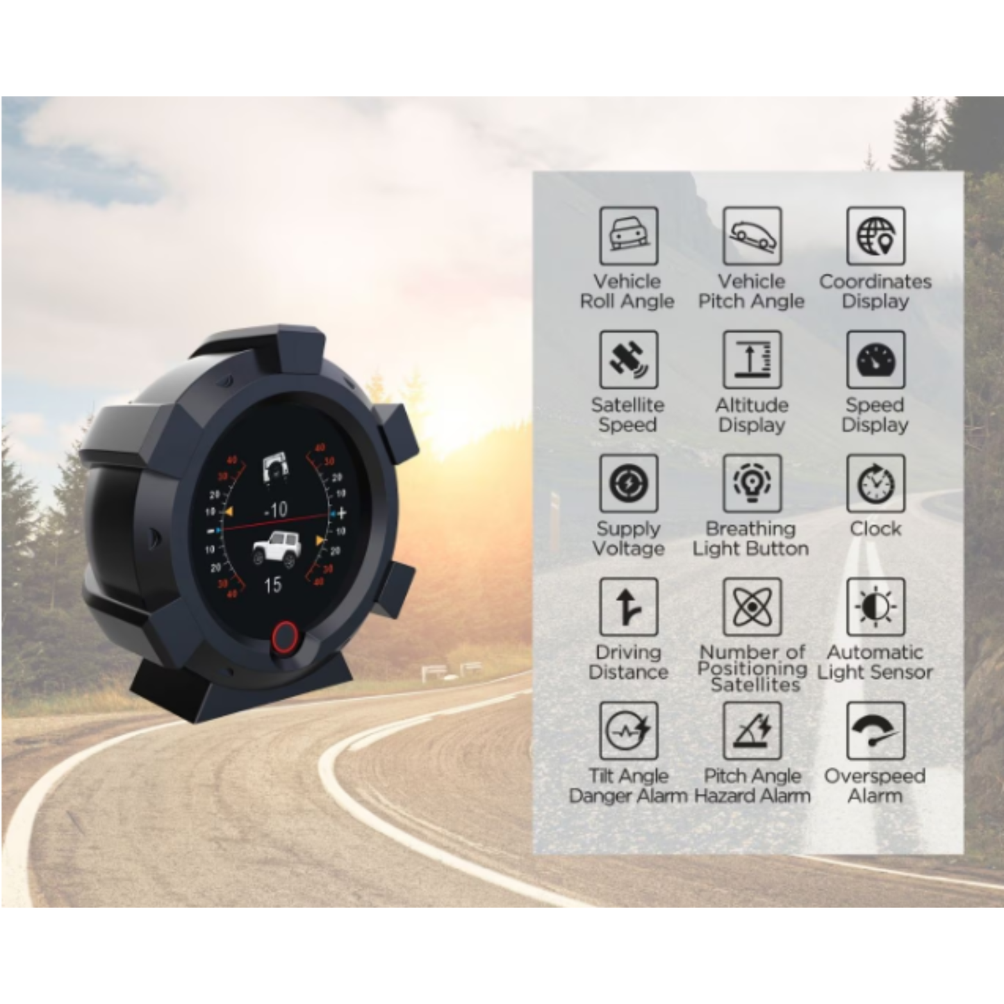 Head Up Display Offroad