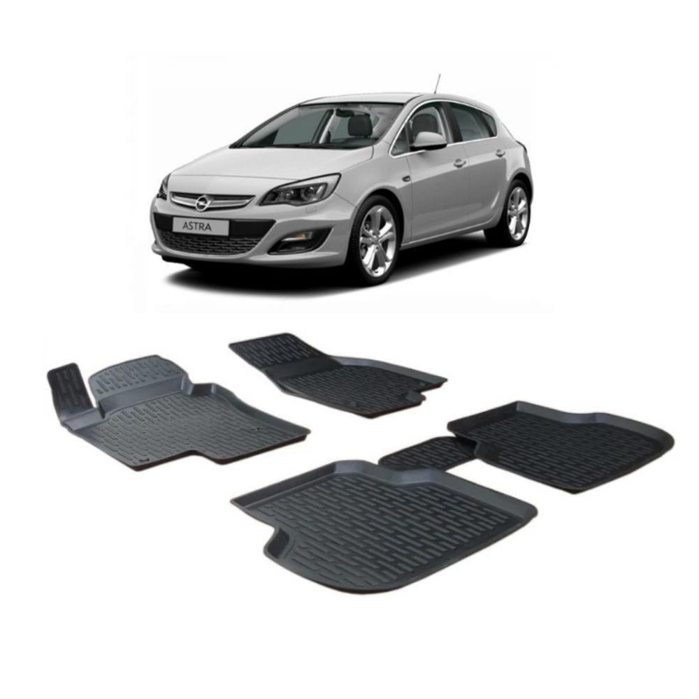 Covoras Auto Otom 3D Opel Astra J (2009-2015) 4 Buc