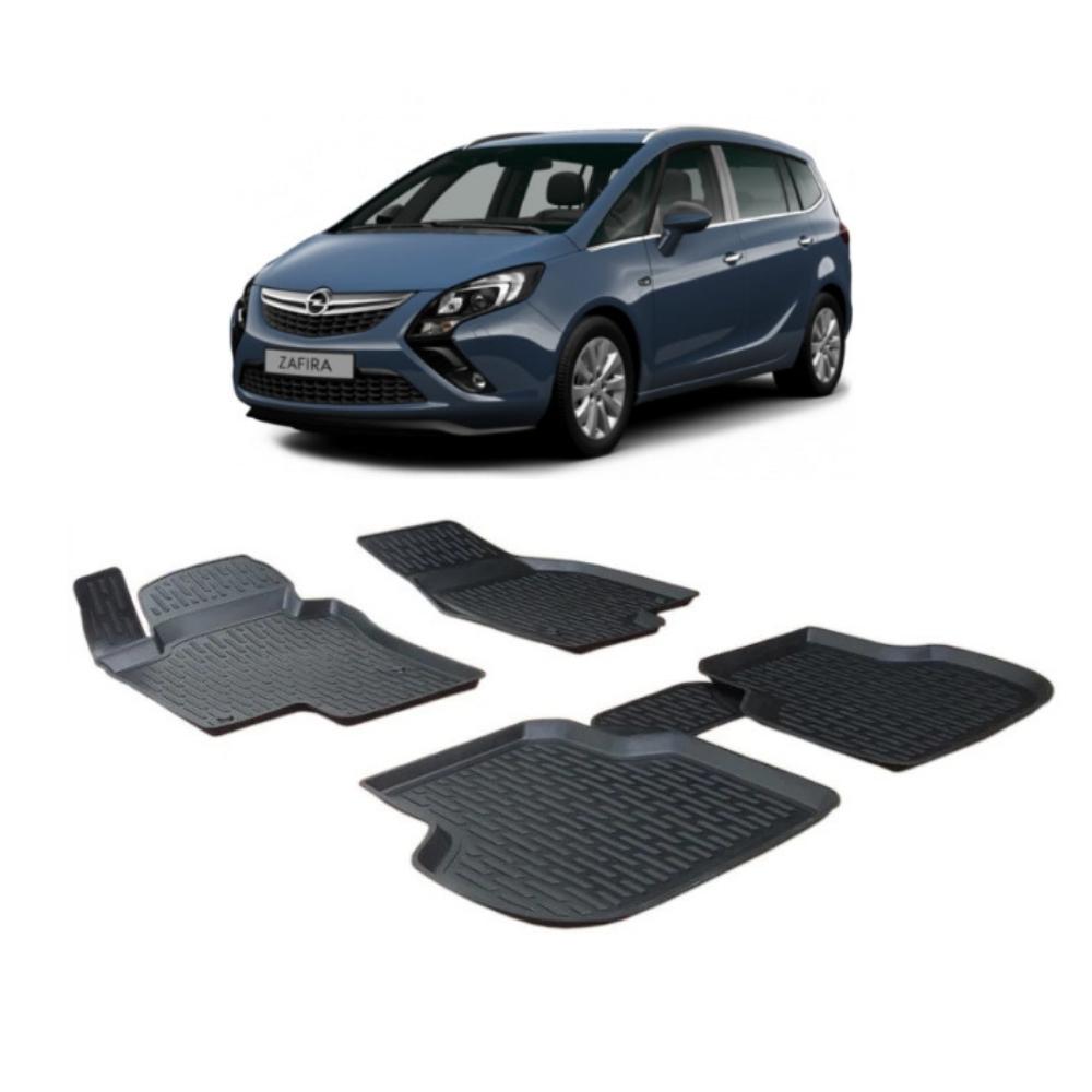 Covoras Auto Otom 3D Opel Zafira C (2011-2019) 4 Buc