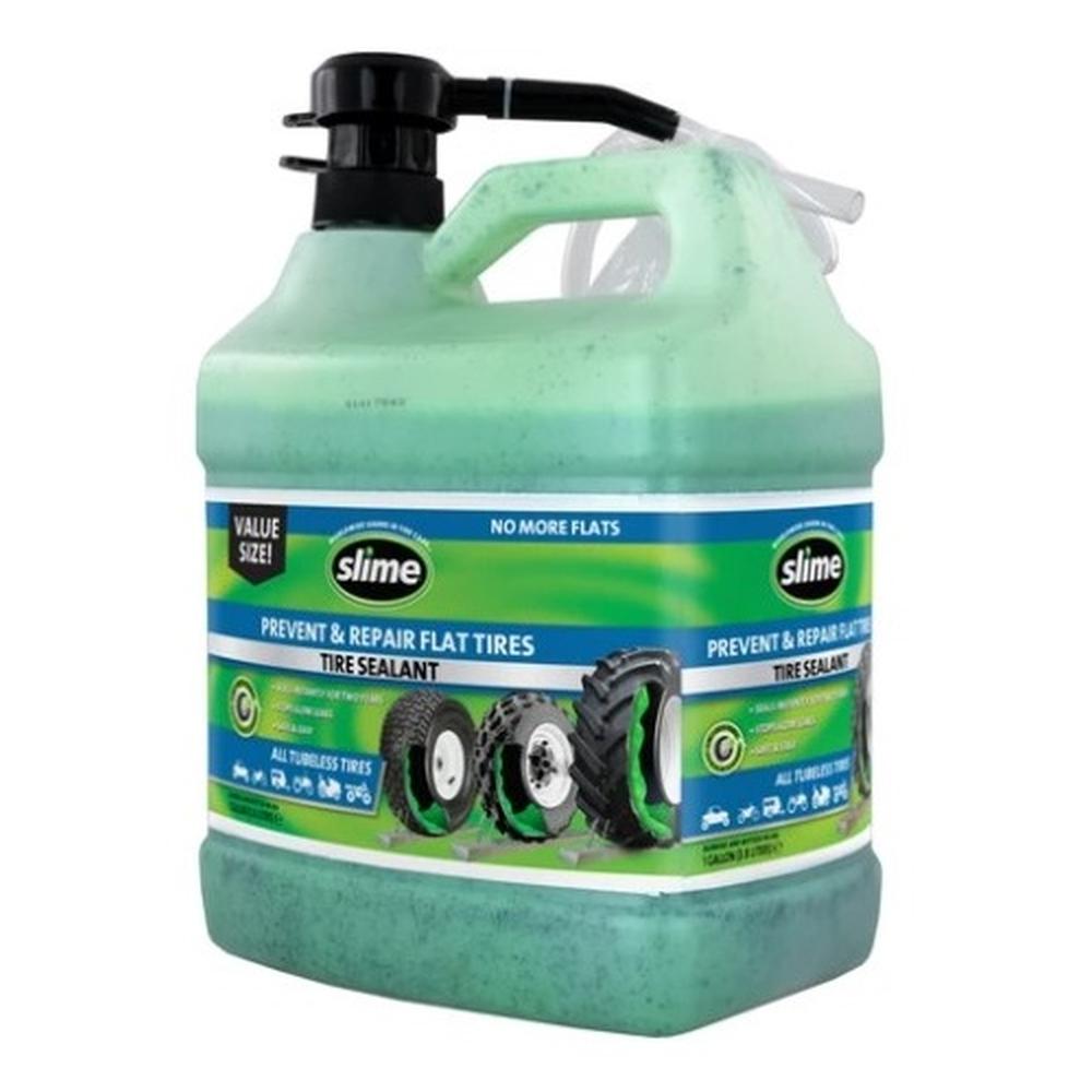 Solutie anti-pana pentru anvelope fara camera cu pompa 3.8l – SLIME