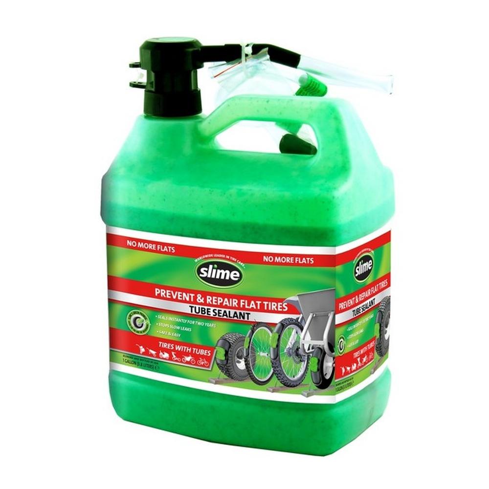 Solutie anti-pana pentru anvelope cu camera cu pompa 3.8l – SLIME