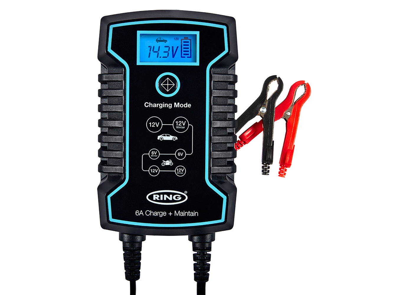 Ring Incarcator Baterie Auto 6A 6V/12V RESC806