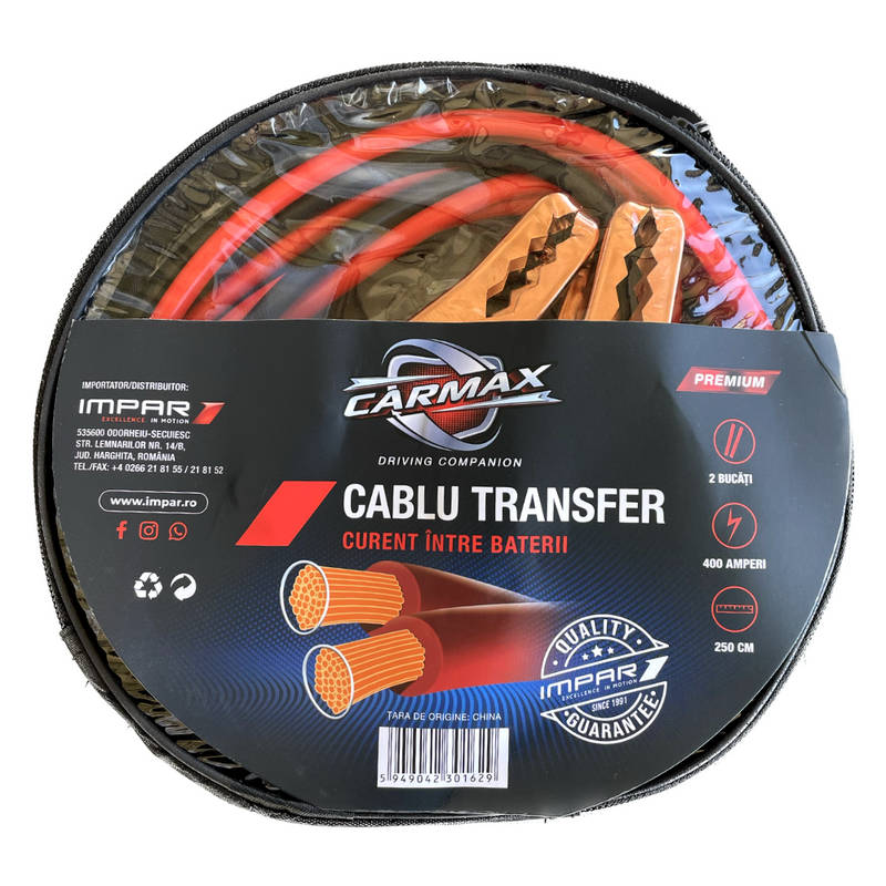 Carmax Cablu Pornire 400A