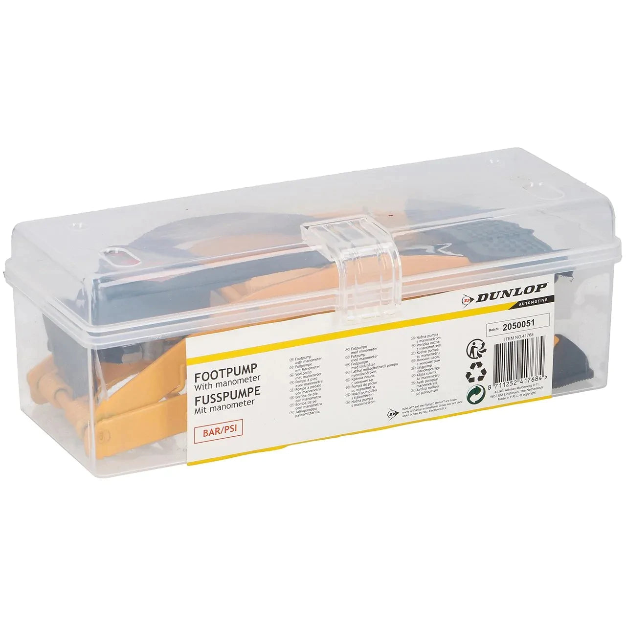 Dunlop-Pompa-De-Picior-Cu-Manometru