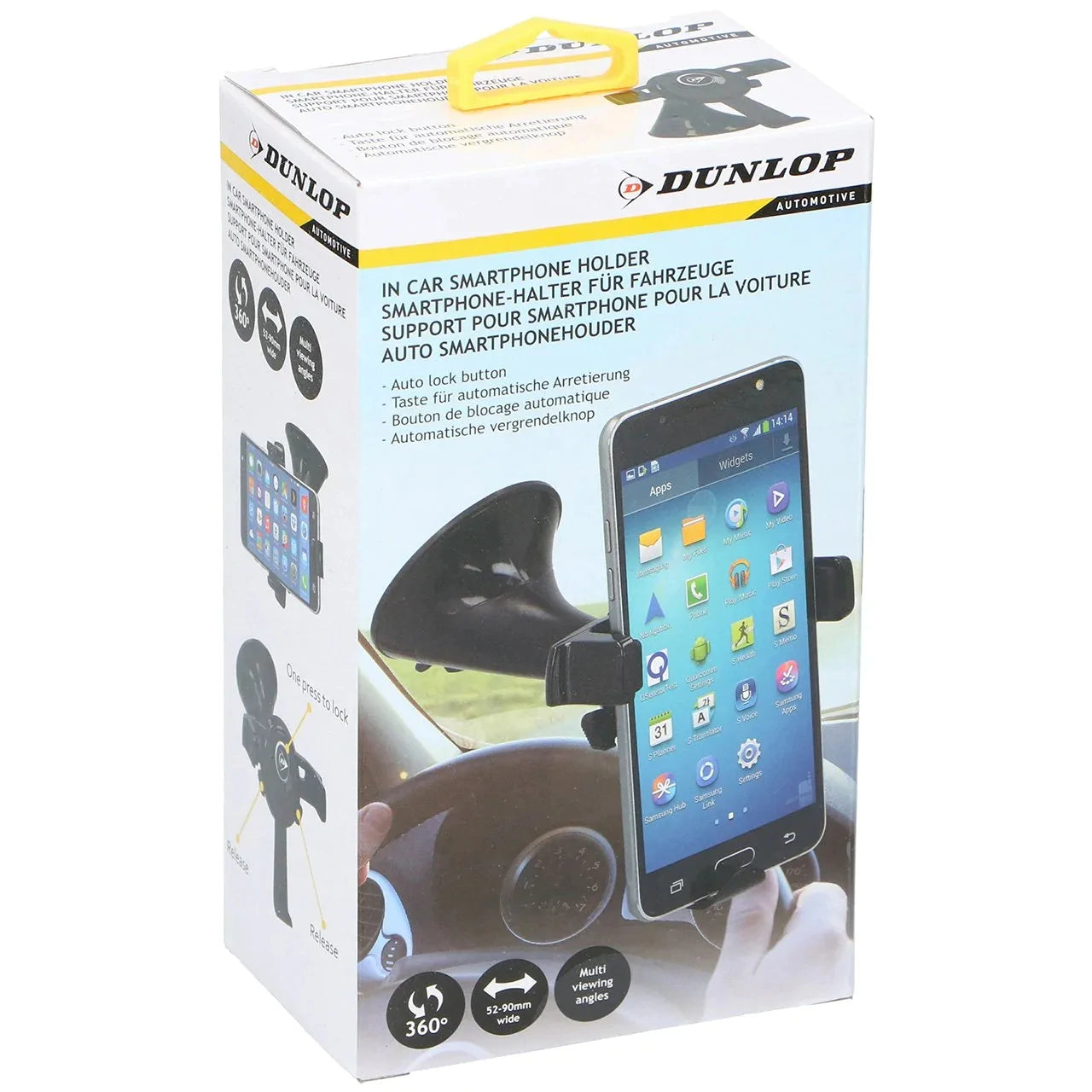 Dunlop-Suport-Telefon-Cu-Ventuza