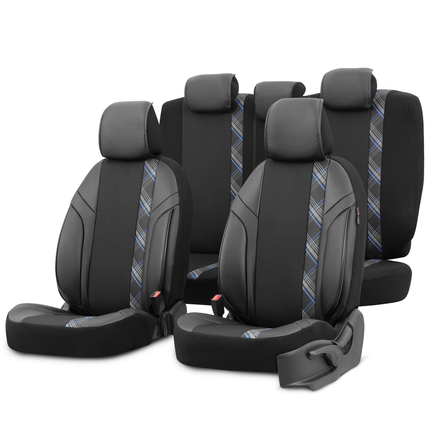 Set Huse Scaun Opel Astra G OTOM Horizon Negru/Albastru