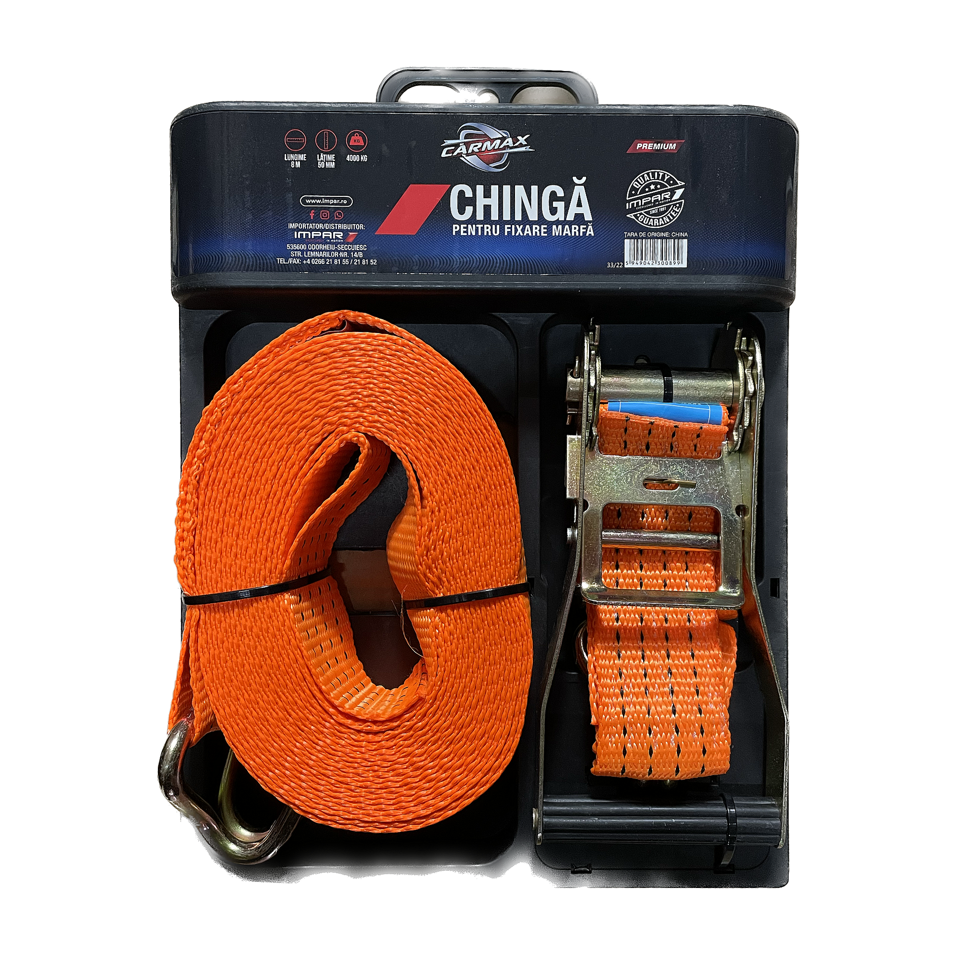 Chinga Fixare 50mm x 8m x 4000kg Carmax