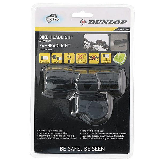 Far aluminiu cu 9 Led Dunlop