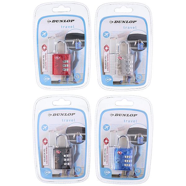 Lacat travel cu cifru 65X33X13Cm Dunlop