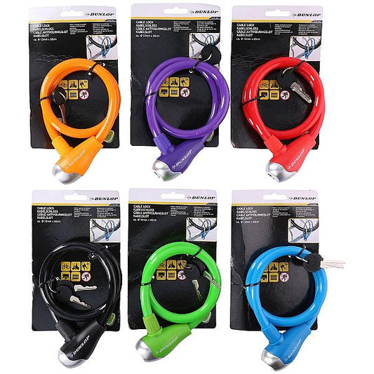 Antifurt bicicleta cu cheie Dunlop