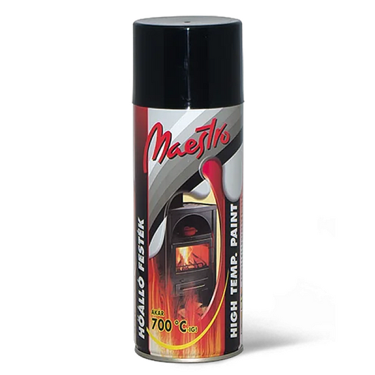 Vopsea neagra termorezistenta 400Ml Maestro