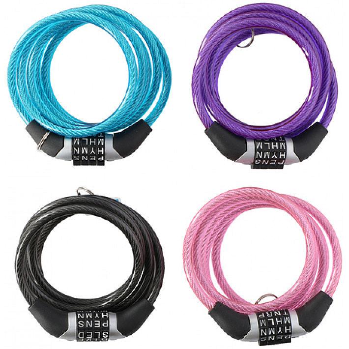 Antifurt bicicleta cu cod 6x120Cm Dunlop