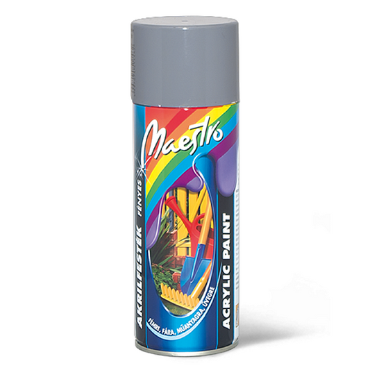 Vopsea acrilica gri de piatra 400Ml Maestro