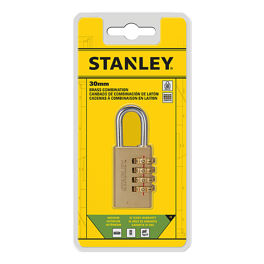 Lacat cu 4 cifre 30Mm Stanley