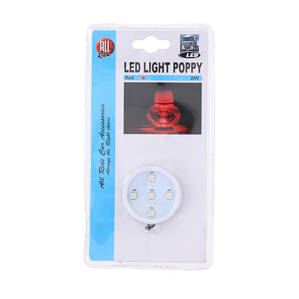 Iluminat Led rosu pt odor. Poppy All Ride