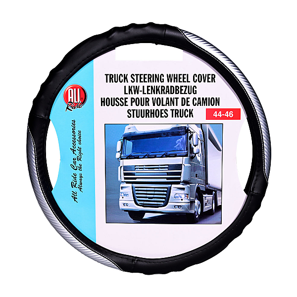 Husa Volan pt Camion 44-46 Negru-Gri All Ride
