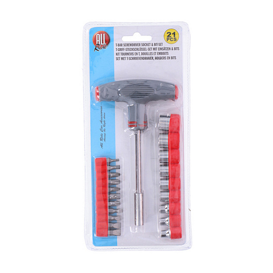 Set surubelnita cu biti + tubulare 21 buc All Ride