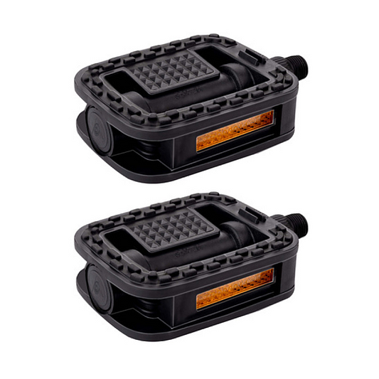 Set 2 pedale plastic pt bicicleta Dunlop