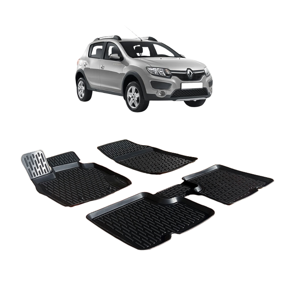 Covoras Auto Otom Dacia Sandero 2007-2012 4 Buc