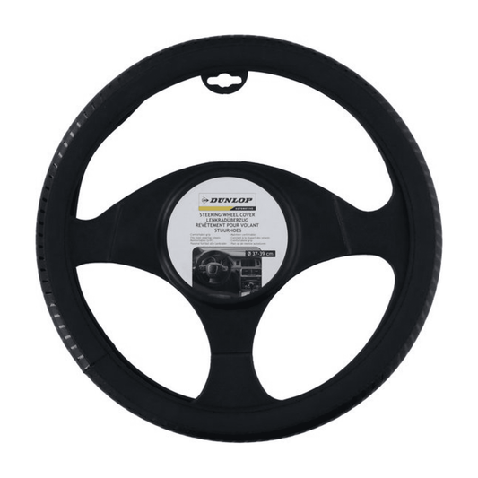 Husa Volan Auto Negru 37-39cm Dunlop