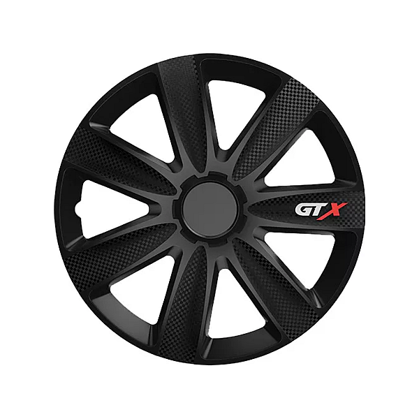Set Capace Roata GTX Carbon Negru 14 Carmax