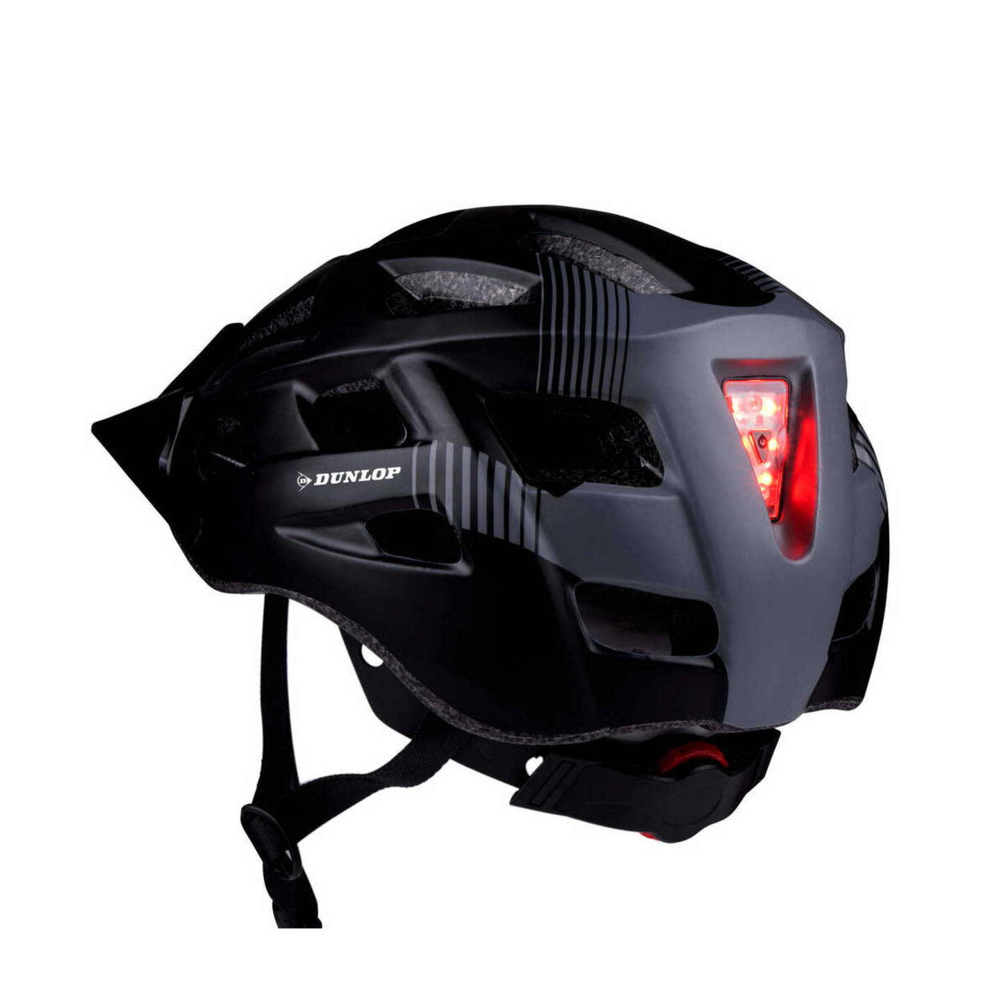 Casca Bicicleta M 55-58cm cu Led Dunlop