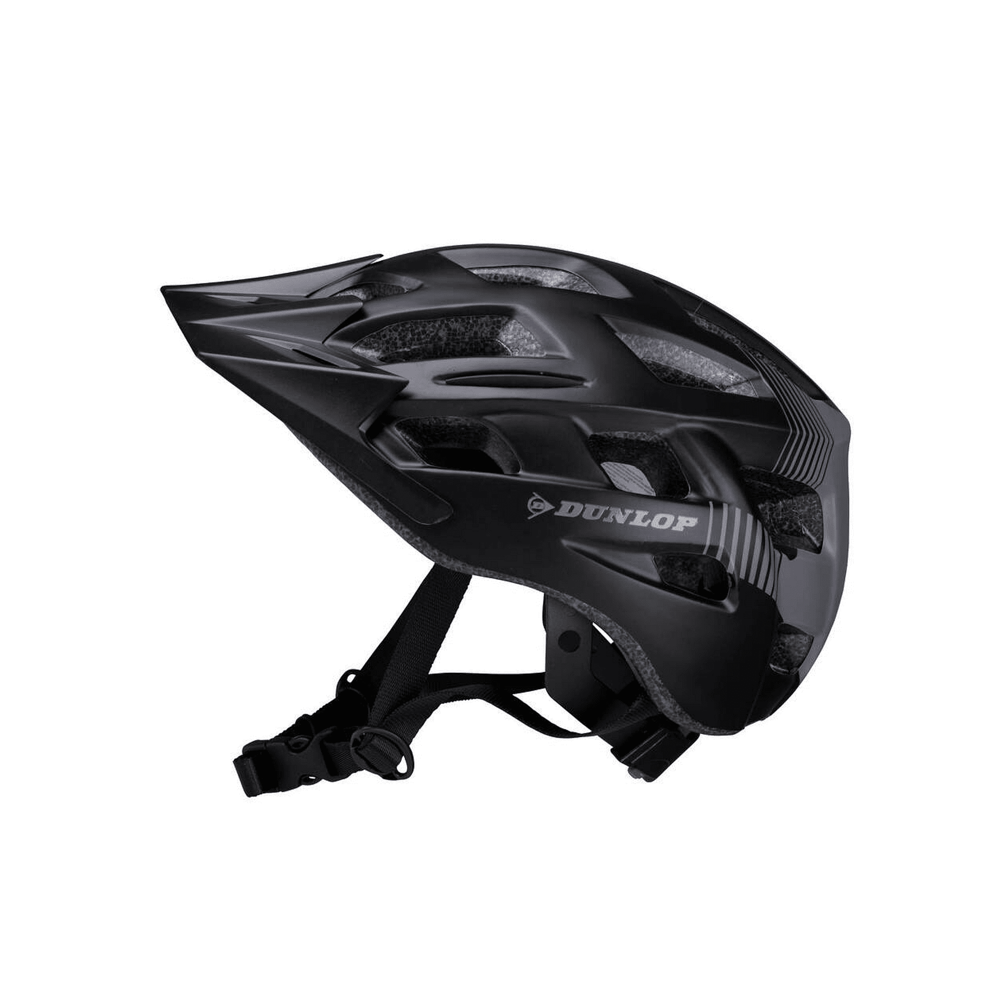 Casca Bicicleta M 55-58cm cu Led Dunlop