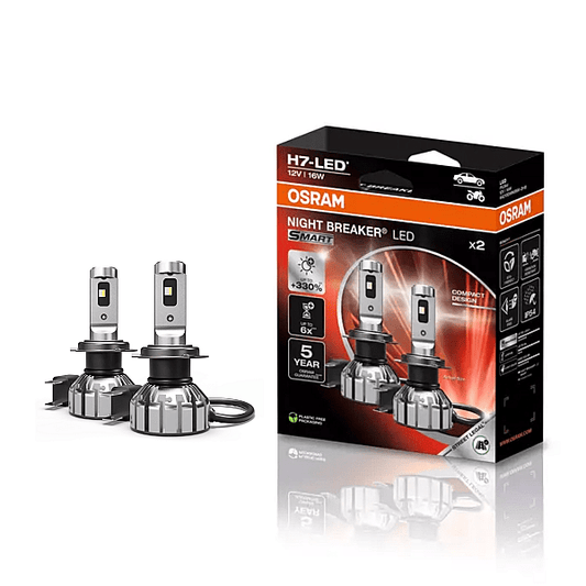 Bec Led H7 Night BREAKER Smart Duobox Osram