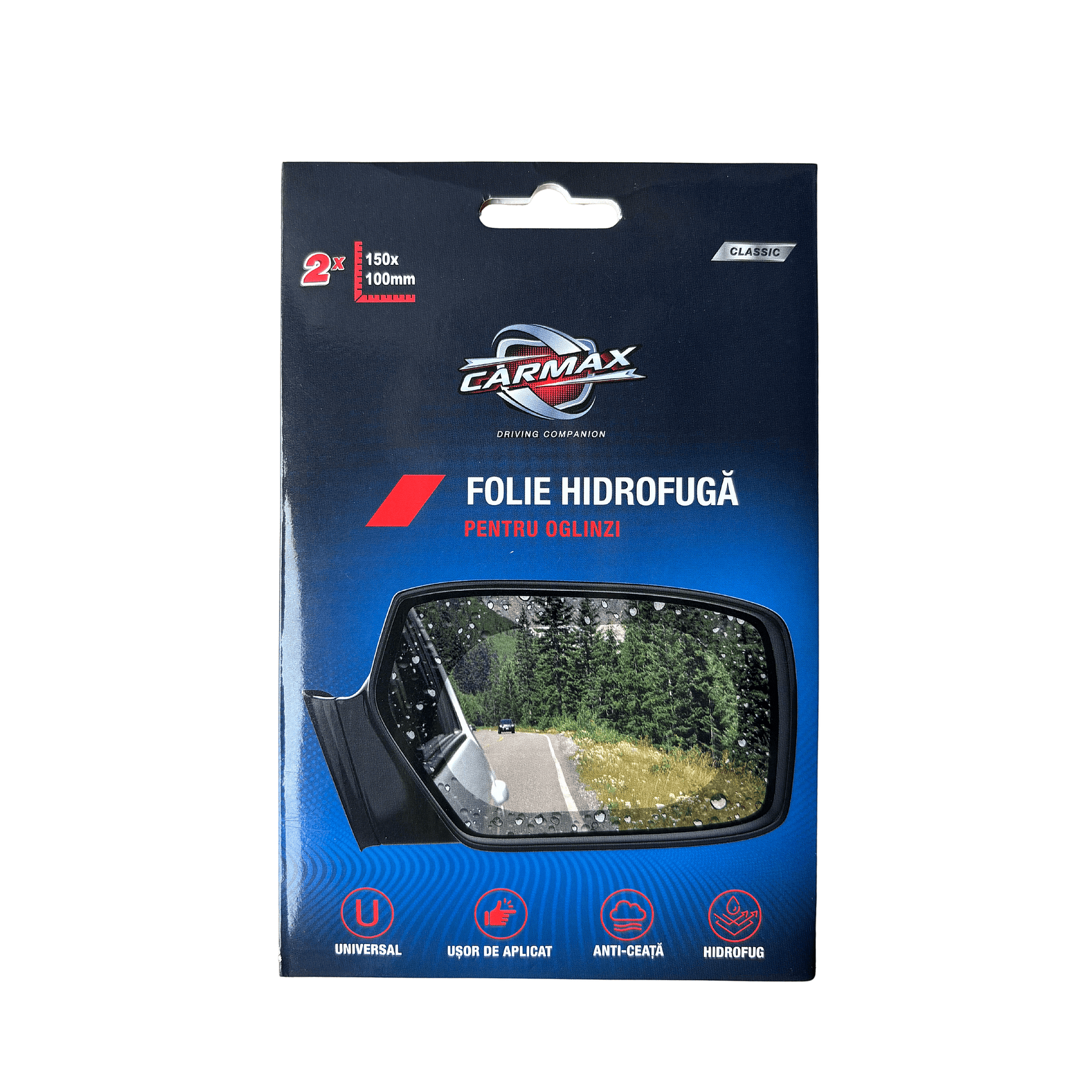 Folie hidrofuga pt oglinzi 2 buc Carmax