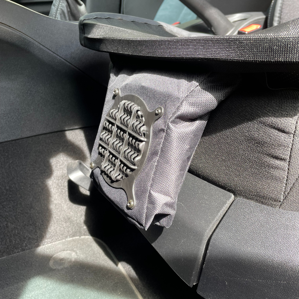 Protector scaun cu ventilatie si masaj - Carmax