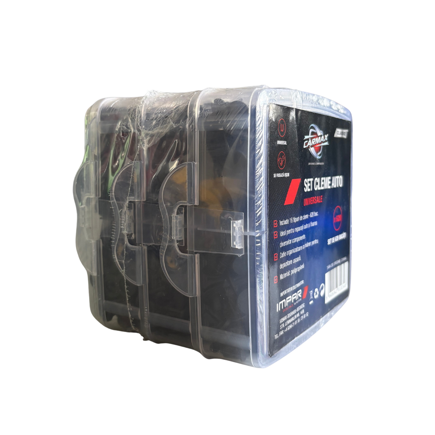 Set Cleme Auto Universale 620 Buc Carmax