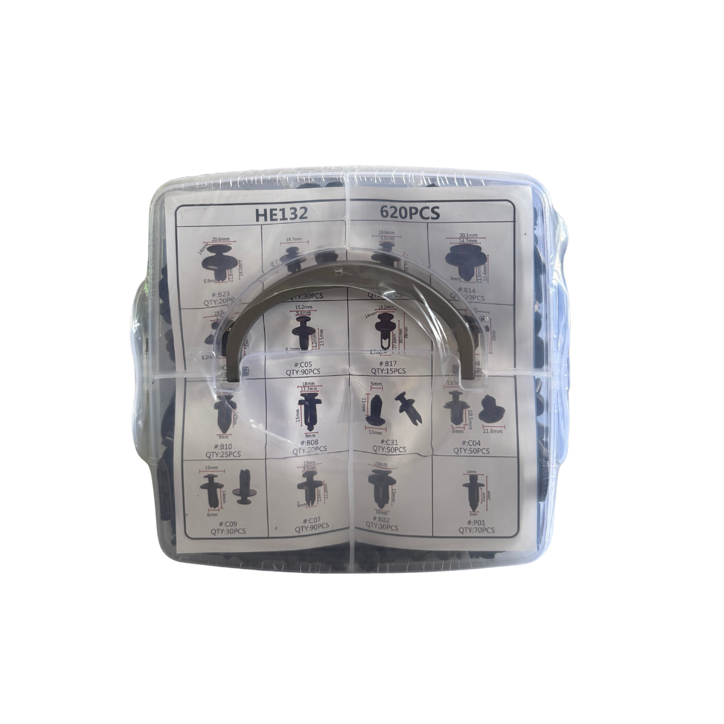 Set Cleme Auto Universale 620 Buc Carmax