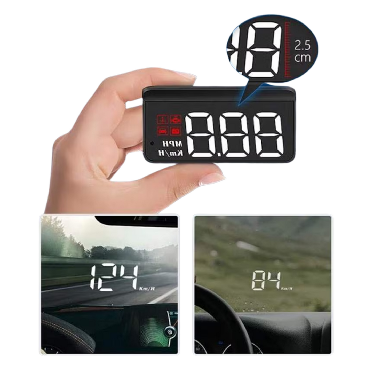 Head Up Display - USB - GPS