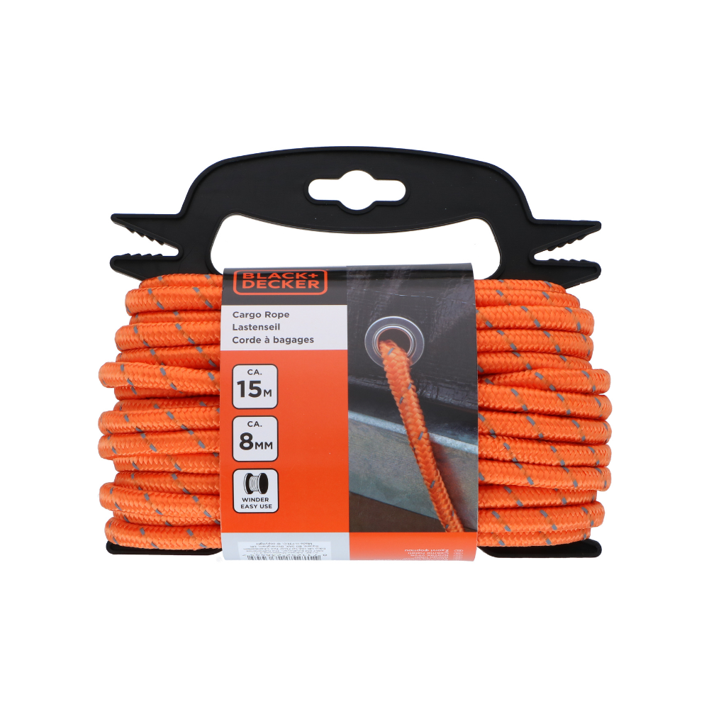 Black&Decker Sfoara Cargo Polipropilen 8MM 15M