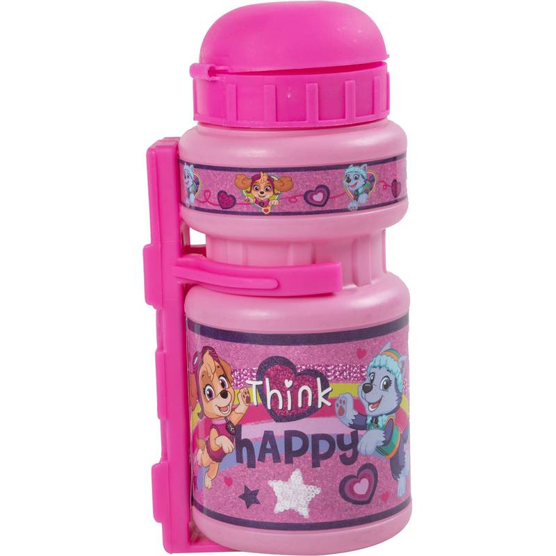 Sticla de apa pentru bicicleta cu suport Paw Patrol Girl 350ml