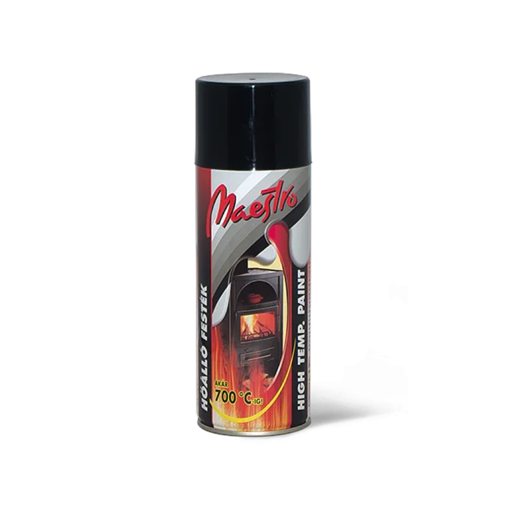 Vopsea neagra termorezistenta 400Ml Maestro