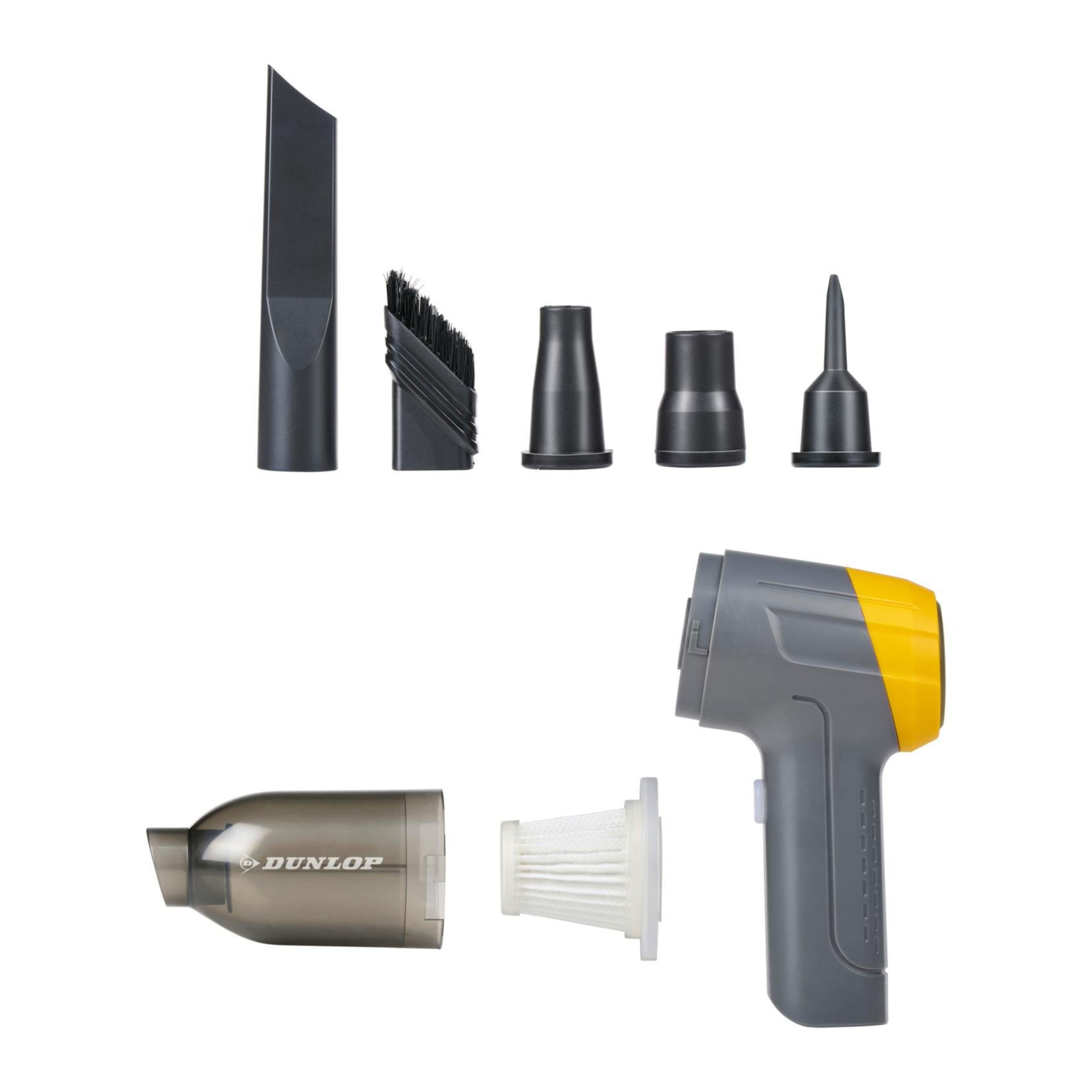 Aspirator Auto Mini Cu Acumlator 2in1 36W Dunlop