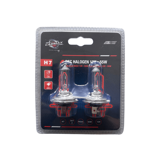 Set Bec 12V 55W H7 Carmax
